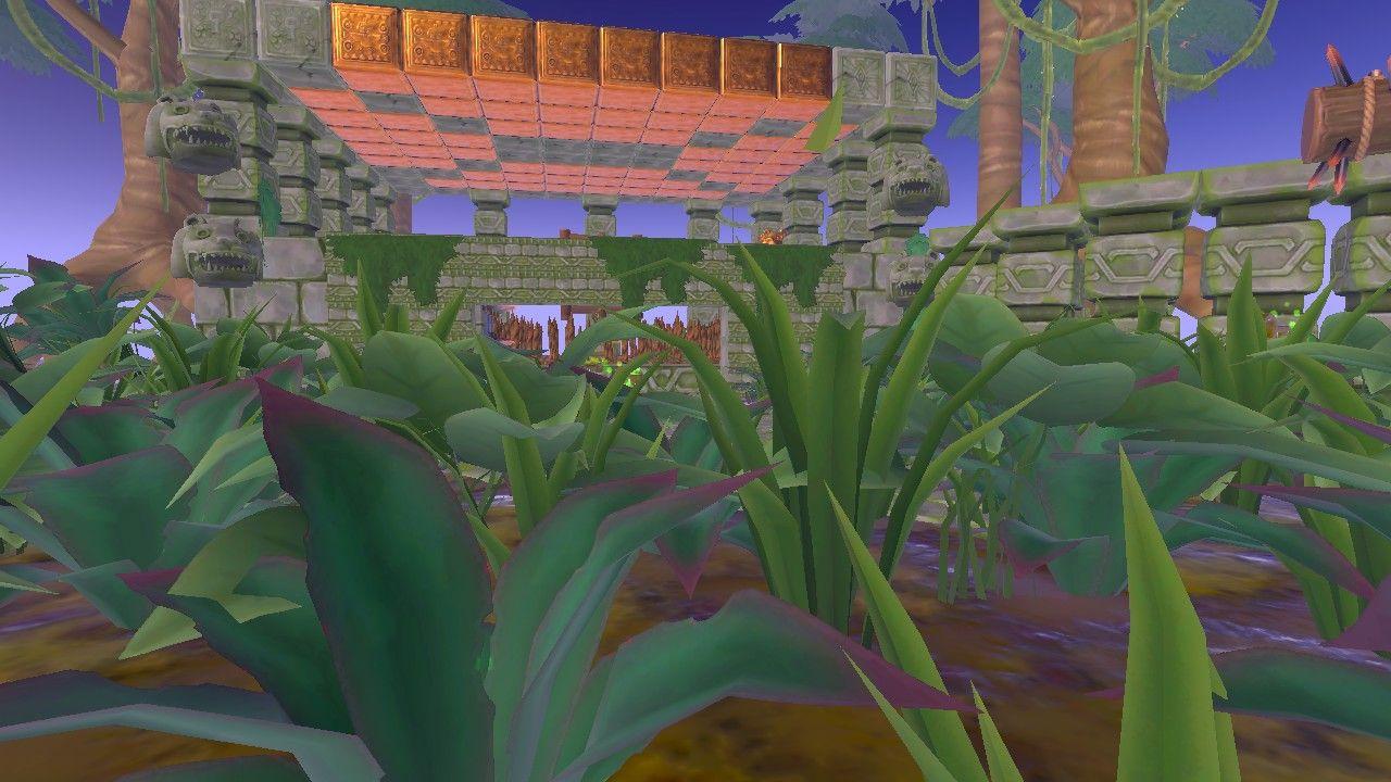 Ancient jungle temple