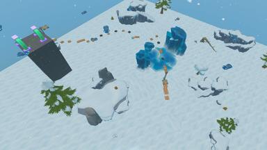 Click to see cold obby with cool flying cars!