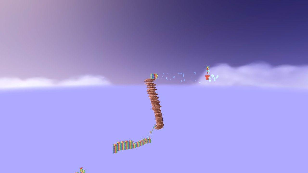 Extreme candy parkour obby