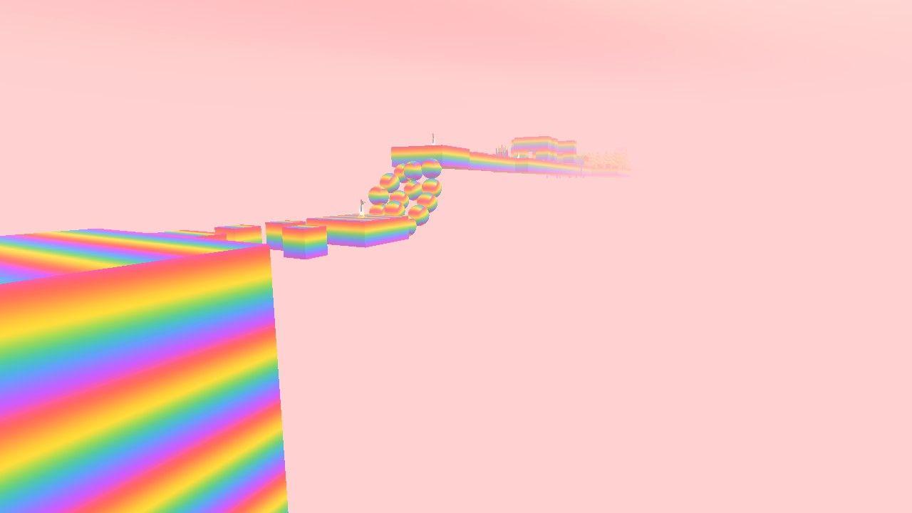 Rainbow obby long