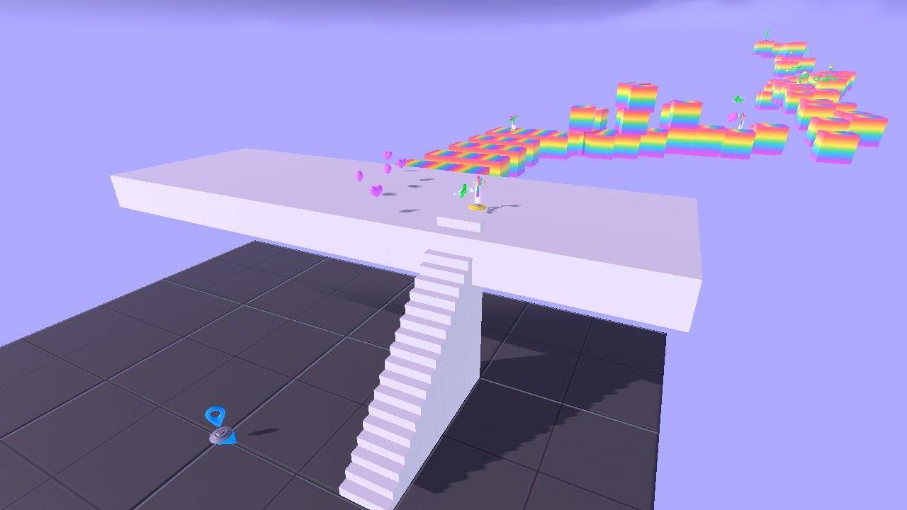 rainbow obby funny