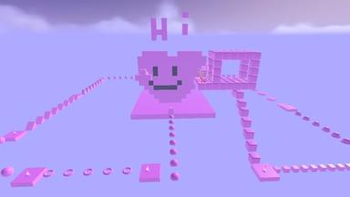 Click to see Pink heart Obby🎶Thanks for 1000 plays!🎶