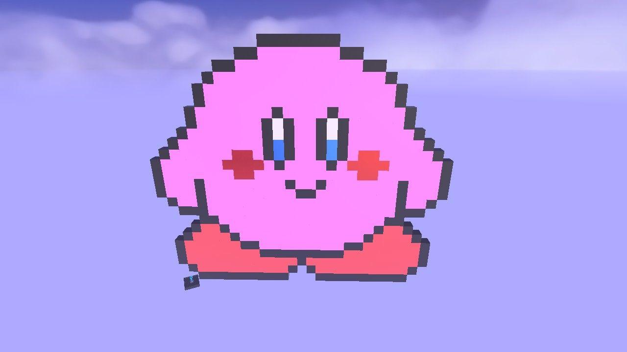 ⭐ Kirby Pixel Art and Platformer! ⭐