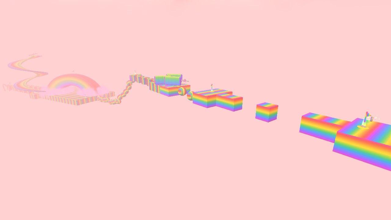 ♡ Cute rainbow obby