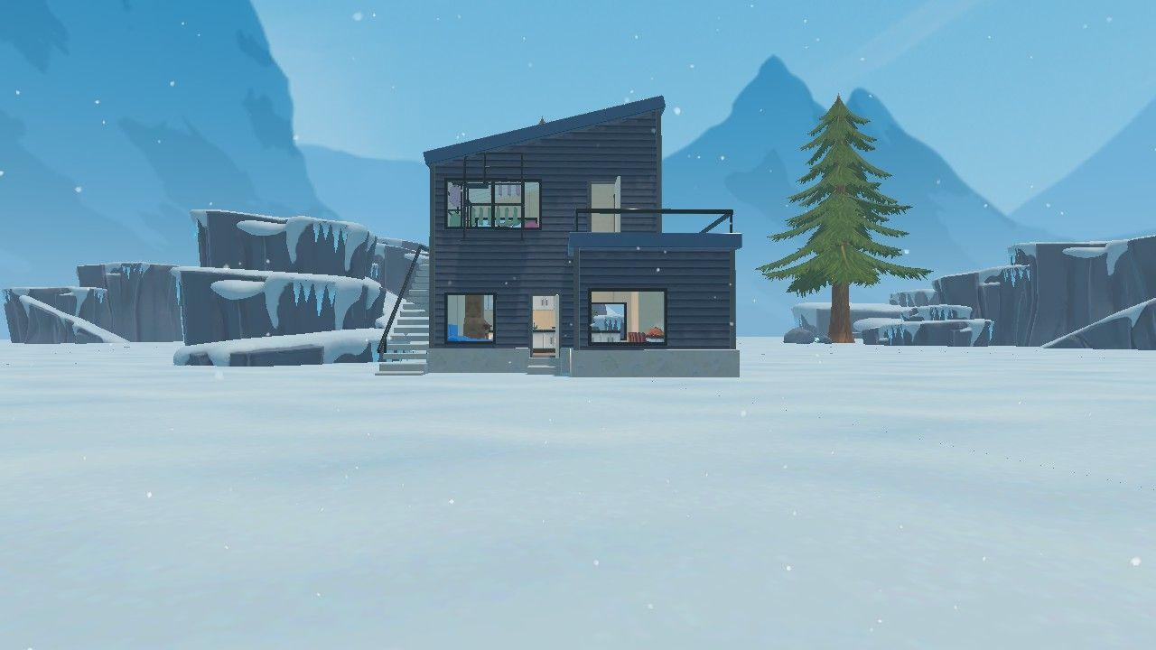 nice winter house